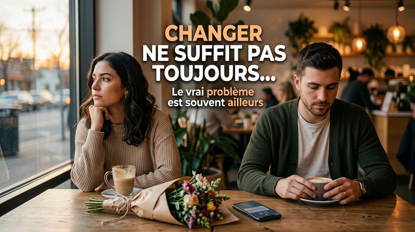 Changer ne suffit pas toujours : le vrai problème est souvent ailleurs
